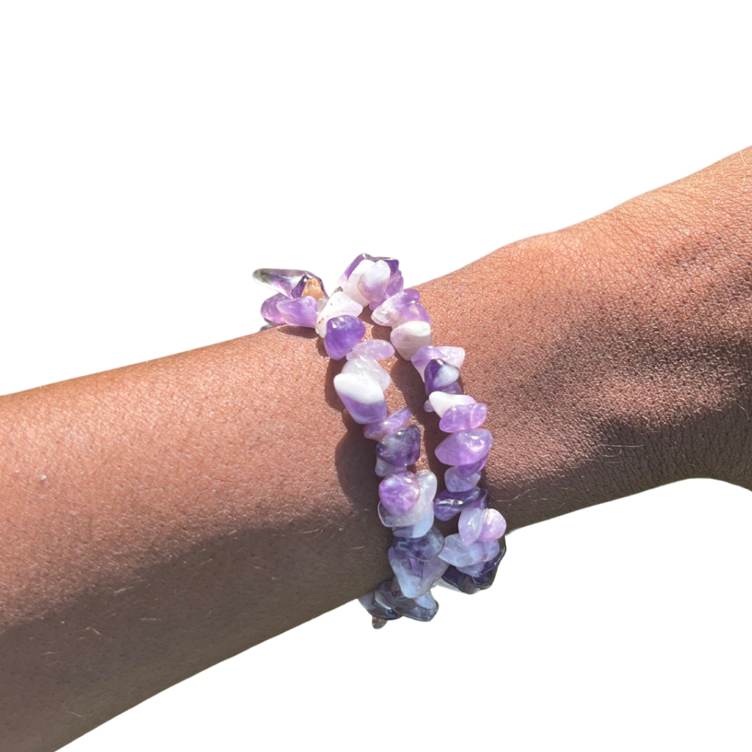 Crystal Gem Beaded Bracelet (1pc)