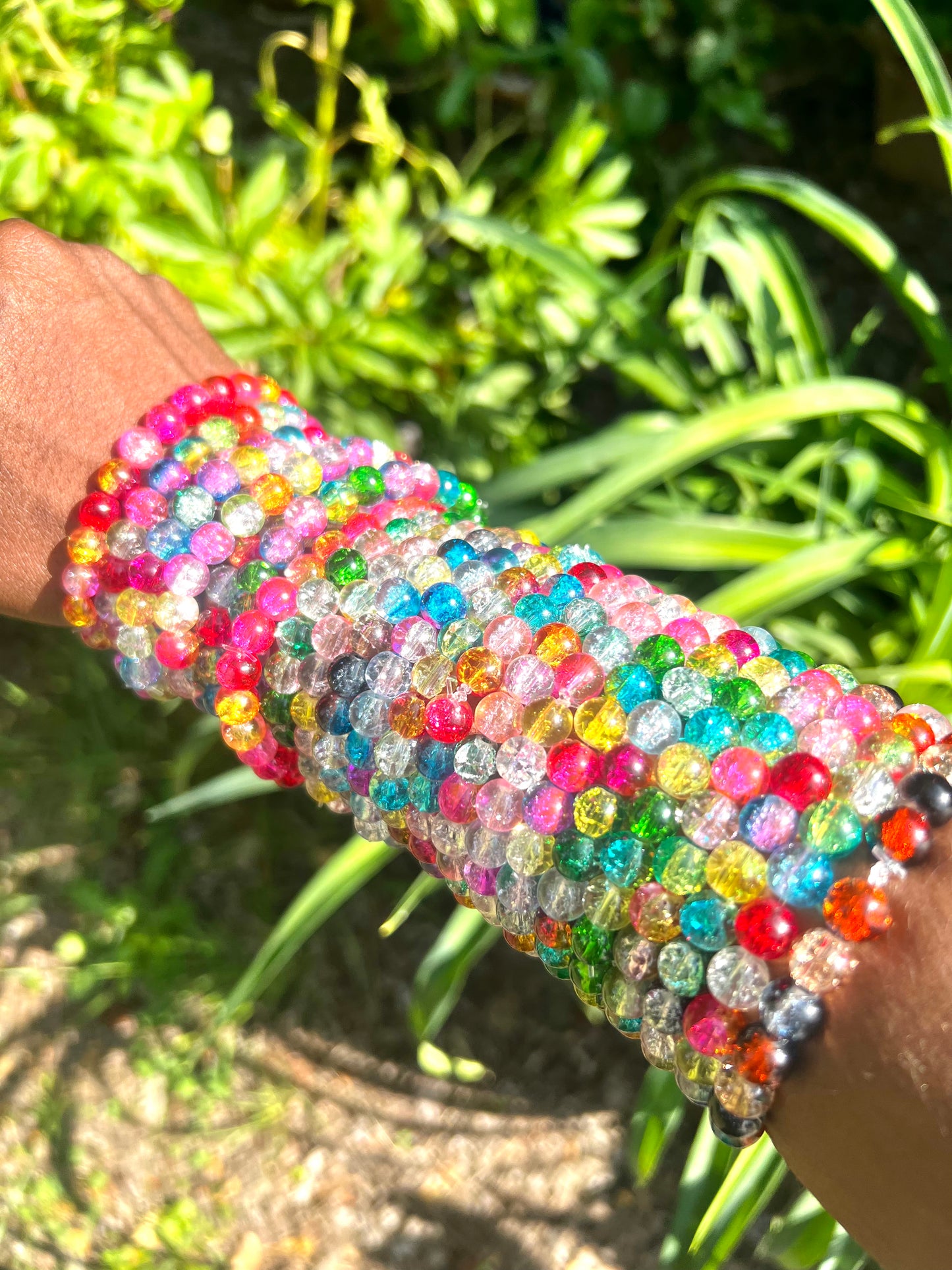 Crystal Beaded Bracelet (1pc)